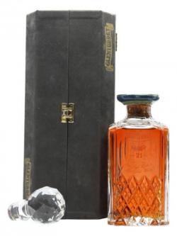 Glenturret 21 Year Old / Crystal Decanter / Bot.1980s Highland Whisky