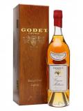 A bottle of Godet Petite Champagne 1970
