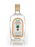 A bottle of Goldwasser Herb Vodka