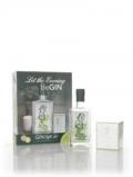 A bottle of Gordon Castle Gin Gift Set - Let the Evening beGIN