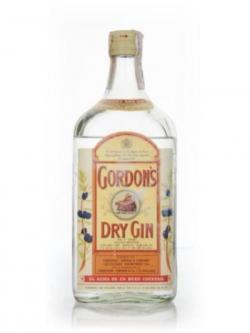 Gordon's Dry Gin - 1970s 1l
