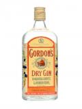 A bottle of Gordon's Dry Gin / Bot.1970s
