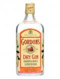 A bottle of Gordon's Dry Gin / Bot.1980s