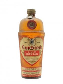 Gordon's Gimlet Cocktail / Bot.1940s