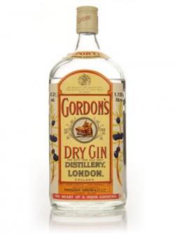 Gordon's London Dry Gin 1.125L - 1970s (Low Fill Level)