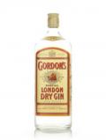A bottle of Gordon's London Dry Gin - 1990s