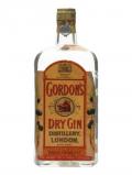 A bottle of Gordon's London Dry Gin / Bot.1950s
