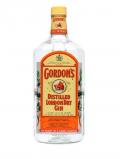 A bottle of Gordon's London Dry Gin / Bot.1980s