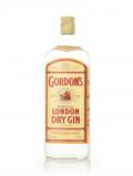 A bottle of Gordon's Special London Dry Gin - 1980s