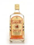 A bottle of Gordon’s Dry Gin - 1970s