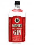 A bottle of Gosford Dry London Gin / Bot.1960s