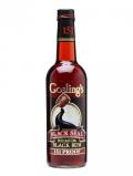 A bottle of Gosling's Black Seal 151 Rum