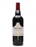 A bottle of Graham's Fine Ruby Port