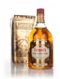 A bottle of Grant's Stand Fast - 1970s