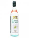 A bottle of Green Island 151 Overproof Rum