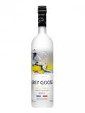 A bottle of Grey Goose Citron Vodka