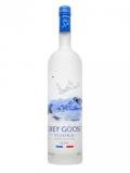 A bottle of Grey Goose Vodka Magnum