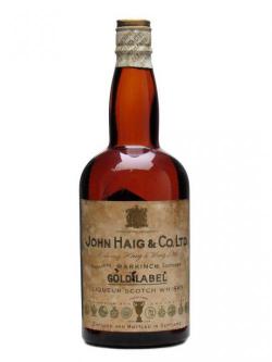 Haig Gold Label / Spring Cap / Bot.1940s (Late George V) Blended Whisky