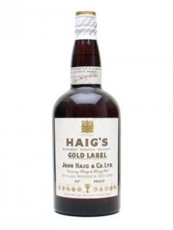 Haig's Gold Label / Bot.1940s / Spring Cap Blended Scotch Whisky