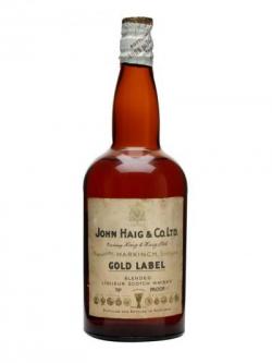 Haig's Gold Label / Cork Stopper / Bot.1940s Blended Scotch Whisky