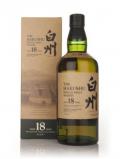 A bottle of Hakushu 18 year