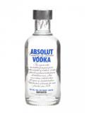 A bottle of Absolut Blue Vodka / Quarter Bottle