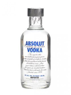 Absolut Blue Vodka / Quarter Bottle