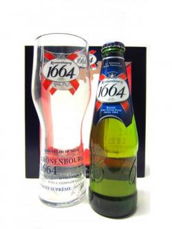 Beer Lager Cider Kronenbourg Lager Pint Glass Gift Set