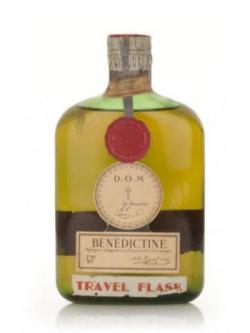 Benedictine DOM Travel Flask - 1950s