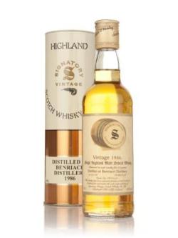BenRiach 12 Year Old 1986 35cl (Signatory)
