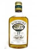 A bottle of Bowmore Islay Single Malt 20cl 17 Year Old