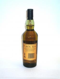 Caol Ila 18 year Back side