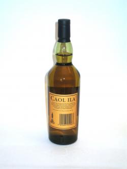 Caol Ila 18 year Back side