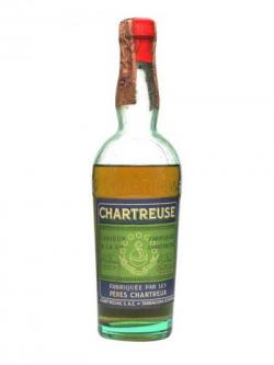 Chartreuse Green Liqueur / Tarragona / Bot.1940s