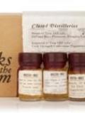 A bottle of Closed Distilleries Whisky Tasting Set