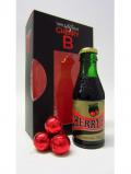 A bottle of Cognac Brandy Cherry B Swiss Chocolate Truffles Gift Set