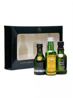 Cutty Sark Connoisseurs Collection Miniature Set Blended Scotch Whisky