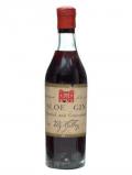 A bottle of Gilbey's Sloe Gin / Bot.1930s / Half Bottle