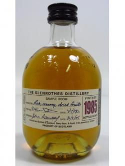 Glenrothes Sample Room Miniature 1985 20 Year Old