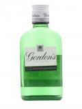 A bottle of Gordon's London Dry Gin / Quarter Bottle