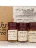 A bottle of Highland Whisky Tasting Set