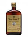 A bottle of King George IV / Flat Bottle / Spring Cap / Bot.1960s Blended Whisky
