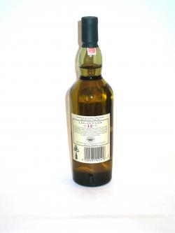 Lagavulin 12 year Special Reserve Back side