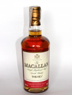 Macallan Thirties Front side