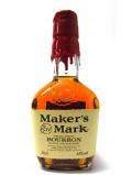 A bottle of Makers Mark Kentucky Straight Bourbon 35 Old Style
