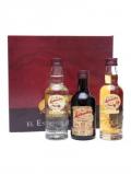 A bottle of Matusalem Rum 3 pack Miniatures