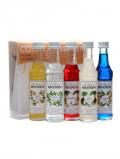A bottle of Monin Cocktail Miniatures Set / 5x5cl