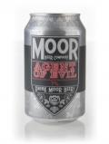 A bottle of Moor Beer Company Agent Of Evil