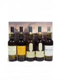 A bottle of Multiple Distillery Packs Classic Islay Collection Miniature 1979 25 Year Old