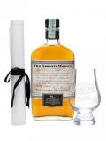 A bottle of Old Forester Repeal 75th Anniversary Kentucky Straight Bourbon Whisky